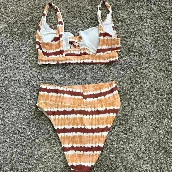 Aerie High Cut Cheeky 2pc Bikini Set - Picture 2 of 3